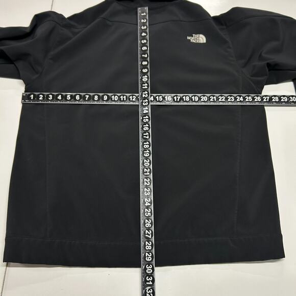 The North Face Apex Jacket Mens XXL Gray Softshell Full Zip Insulated Stretch - Picture 8 of 13